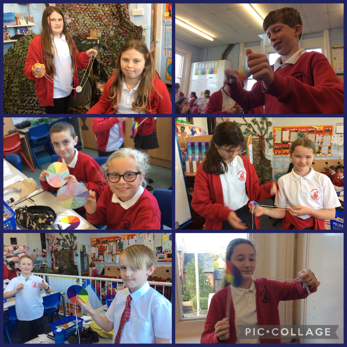FrodshamCE's tweet photo. #Y6 #scientists loved learning about Newton’s findings on the spectrum of colour earlier 🔦🎨 #thewheelworld #wheelsteel #wheelestate https://t.co/fzyXobSKGm