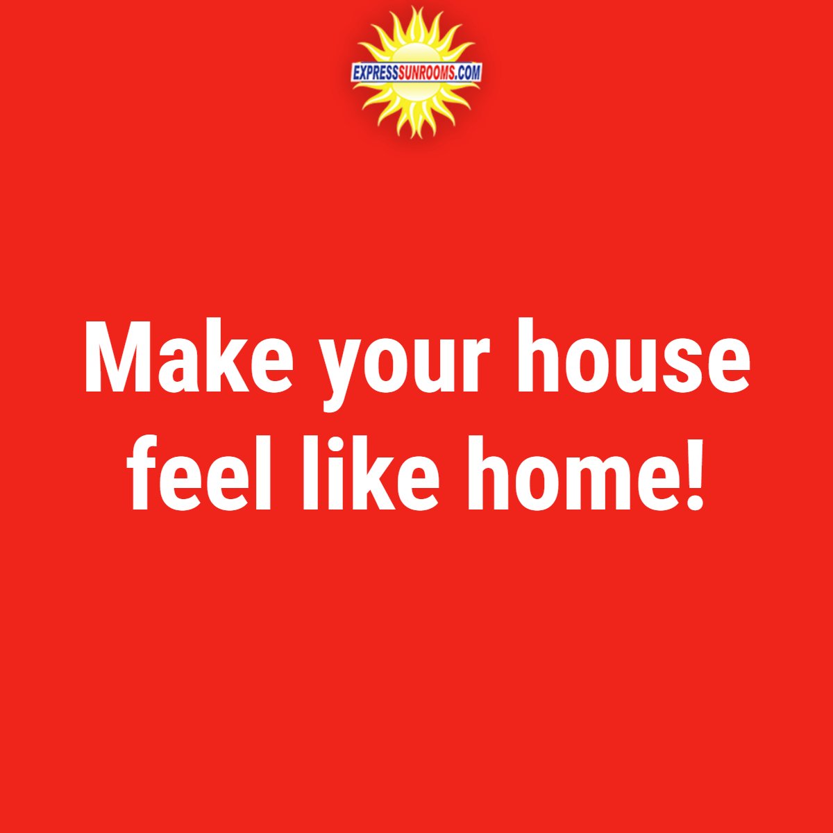 ExpressSunroom's tweet image. Whether you make small renovations or completely redo things, making your home feel unique is easy with us to help.