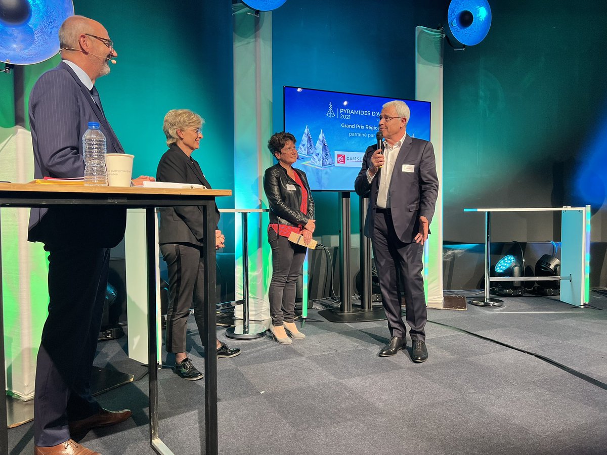 FPIAlpes's tweet photo. [🏆#PyramidesFPIAlpes2021] Le Grand Prix Régional revient à #PRIAMS pour LE SEPTUOR. Ce #programme exclusif est l’une des adresses rares d’#Annecy, fort d’une #architecture extérieure en cohésion avec son environnement pavillonnaire. 
Partenaire de la catégorie : @CE_RhoneAlpes https://t.co/rTOYJBJSRH
