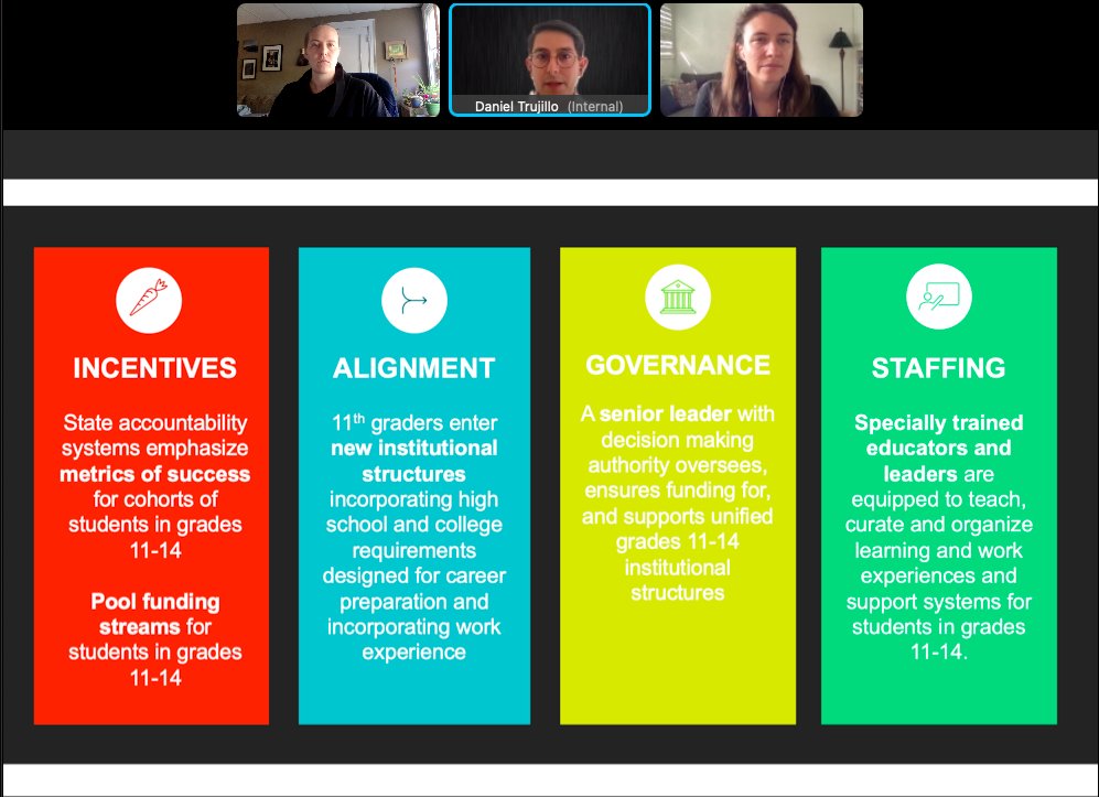jfftweets's tweet image. We're wrapping up week one of the Fall 2021 Pathways to Prosperity Network Institute by discussing the critical role leadership and policy play in pathways systems. Learn more: hubs.la/H0ZRZhF0 #JFFpathways