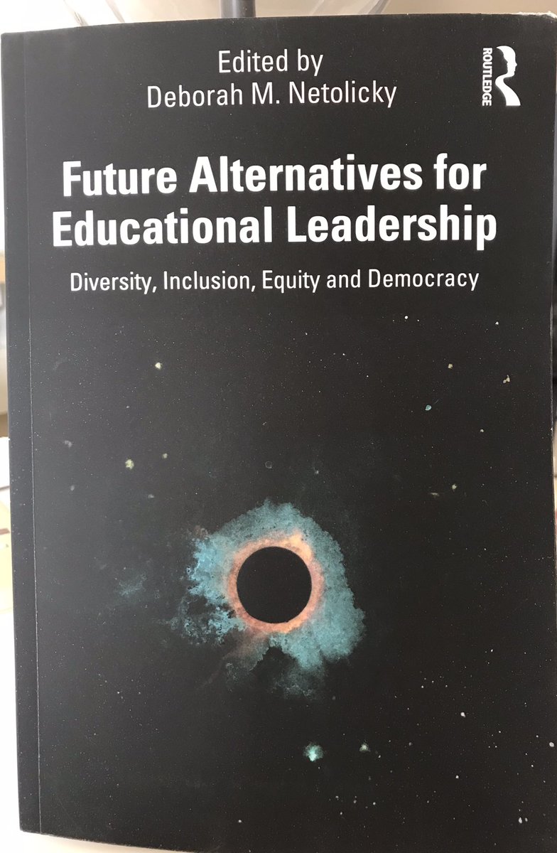 CarolCampbell4's tweet photo. Look what arrived today @debsnet. I’m really looking forward to reading all of the chapters (and I’m especially delighted to see Chapter 11 in print! 🙌). Thank you for inviting me to contribute #FutureEdLead #OntEd https://t.co/3elvdg0CHC