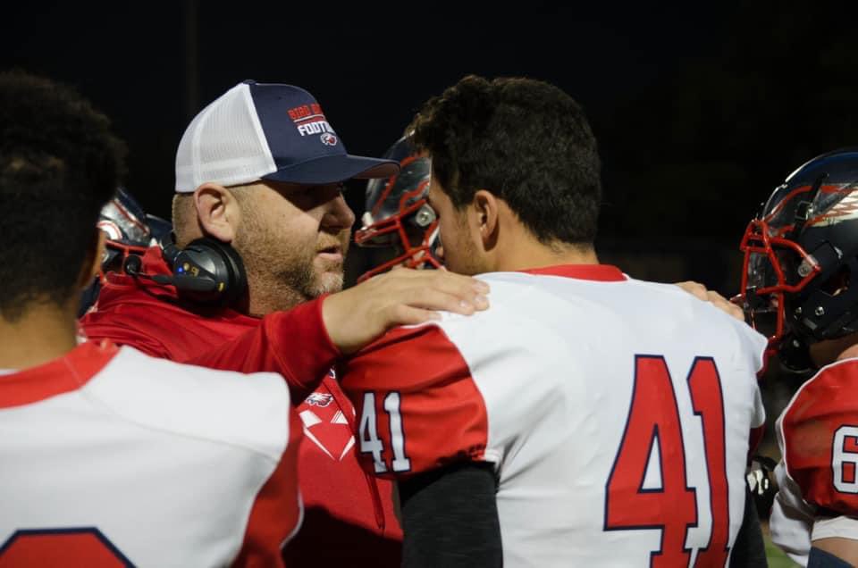 PGEaglesFB's tweet image. Coach Miller being Coach Miller. #CultureNeverGraduates #RowtheBoat