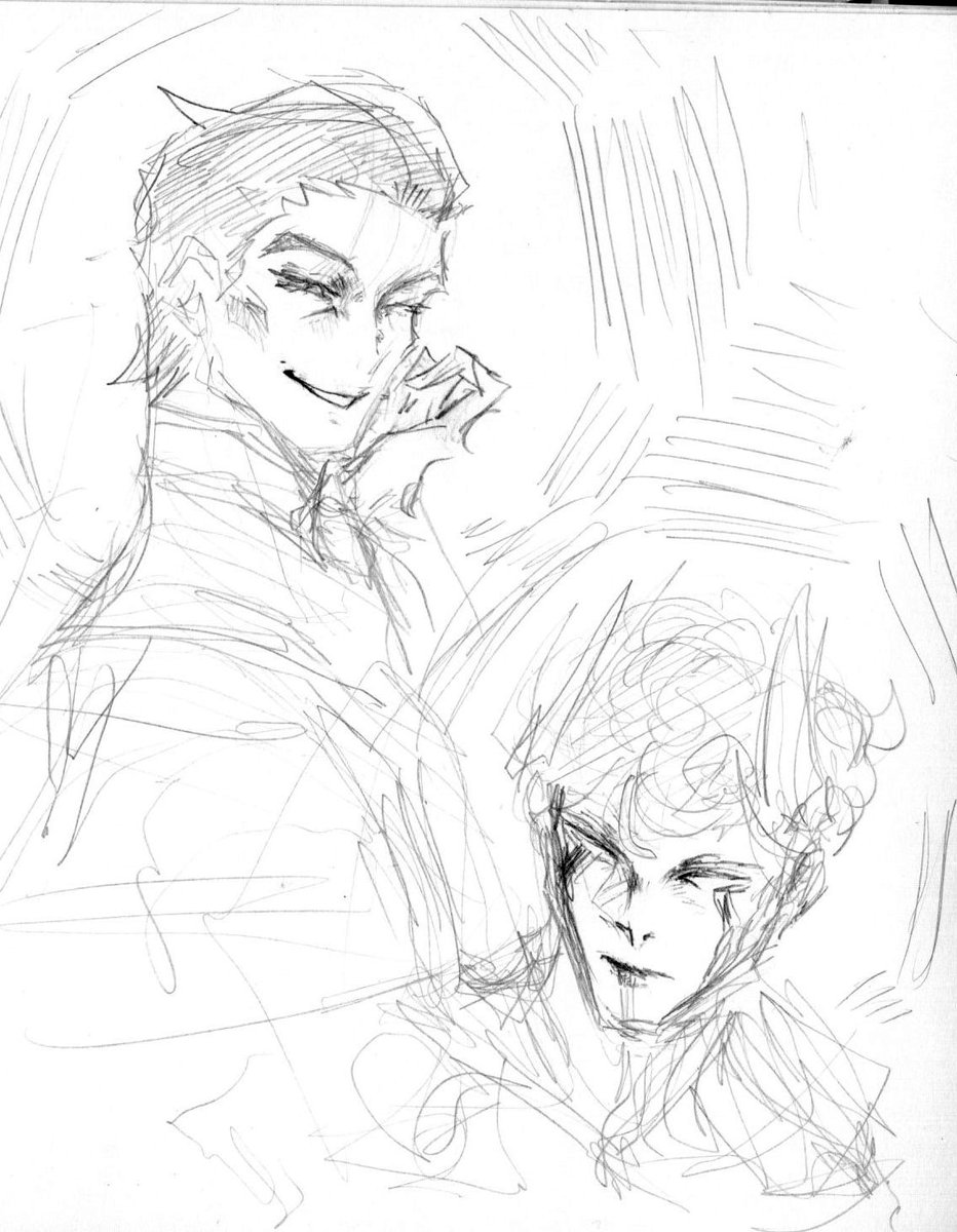 StrangeRot's tweet photo. сканы из скетчбука потому что больше ничего нет
#Jhin https://t.co/jqSs6tYAOT
