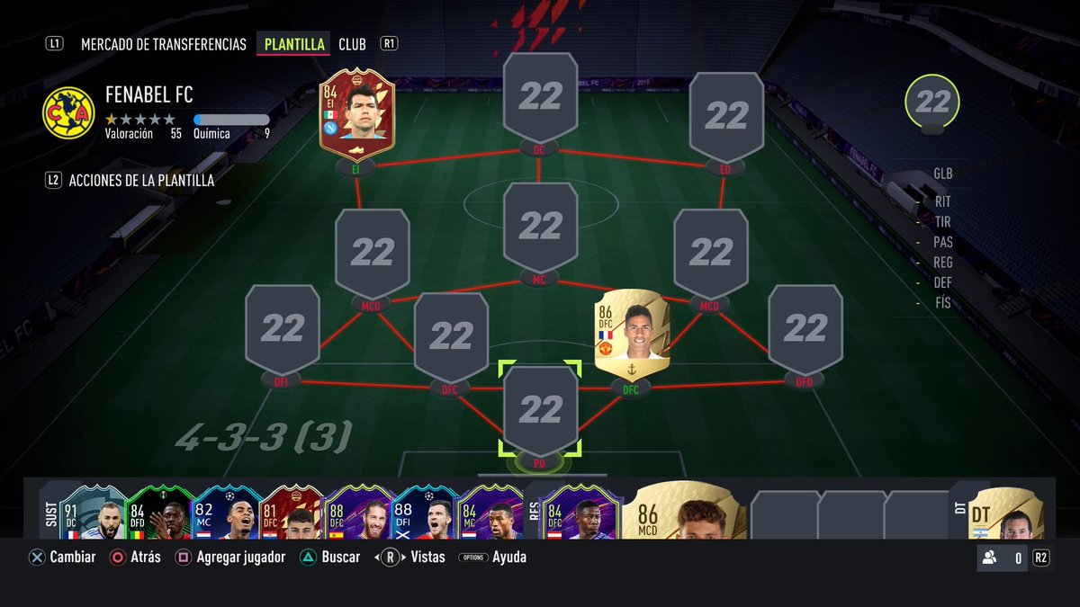 ALD_1823's tweet photo. Tengo 1M de monedas para armar mi equipo y jugar este Fut Champions. Necesito ideas. #fifa22 https://t.co/B3S3nHZfZ9
