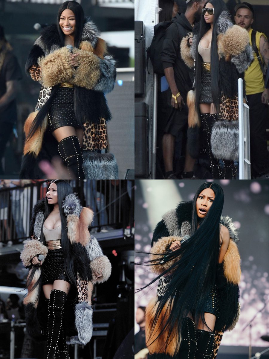 MINAJMEETDAWOO's tweet photo. nicki minaj performing at the meadows festival (2017). https://t.co/9rrRMdRao8