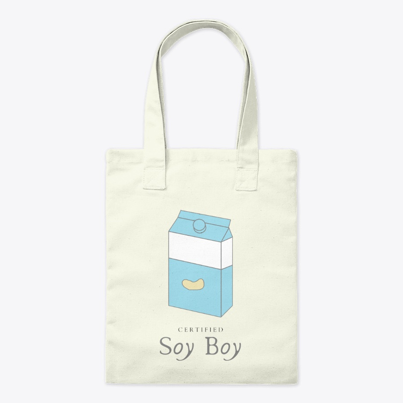 HWillowDesigns's tweet image. Who else is a certified soy boy?!💙 I’m non binary and I joke all the time that it’s because I drink soya milk🥛 and I’m now a soy boy😂 so I made this design for my fellow soy boys! tinyurl.com/soyboyte #queerapparel #nonbinaryartist #queerclothing