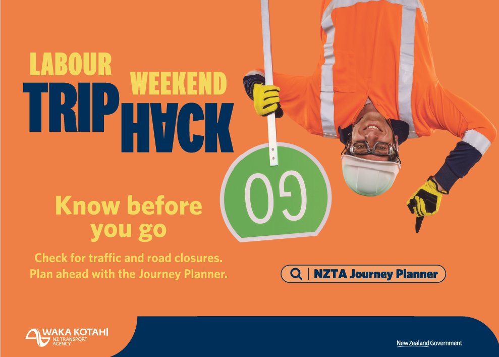nztaaklnth's tweet image. HOLIDAY JOURNEYS: Check: journeys.nzta.govt.nz for the latest Traffic &amp;amp; Travel Info when travelling around Northland this #LabourWeekend. Keep track of where you go with the NZ COVID Tracer app and remember to check the COVID-19 website for info on alert levels and travel. ^MF