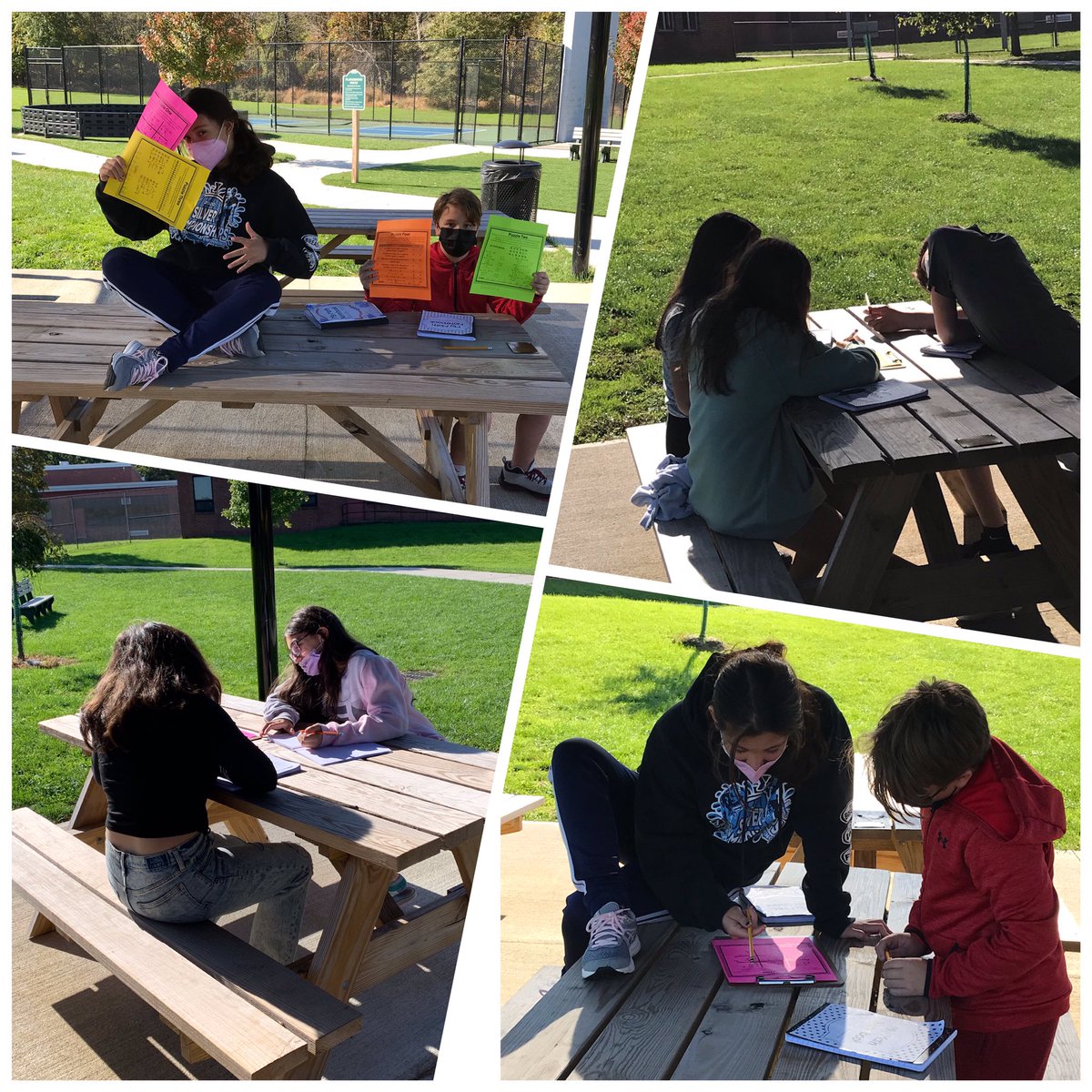 math_witz_utms's tweet photo. My Mathematician Escape Artists!! Do the math, break the code, have the fun!! ππ€π― #iteachmath #makeitfun #makeitmemorable #getoutside #escaperoompuzzles #UTMSfamily #teamUTMS #theU @LauraLoPiccolo_ @Kerry_Foote21 @NicholasADiaz @UnionTownshipHC https://t.co/KhGYXVmoOr