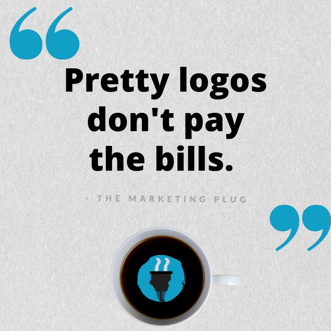 MarketingPlug's tweet photo. It's always tempting to get a shiny new logo or do a brand refresh. 

But the truth is...pretty logos won't necessarily bring in new customers. 

It doesn't matter how beautiful your brand is if it doesn't successfully communicate how it solves a problem. https://t.co/BGOgtNqbho