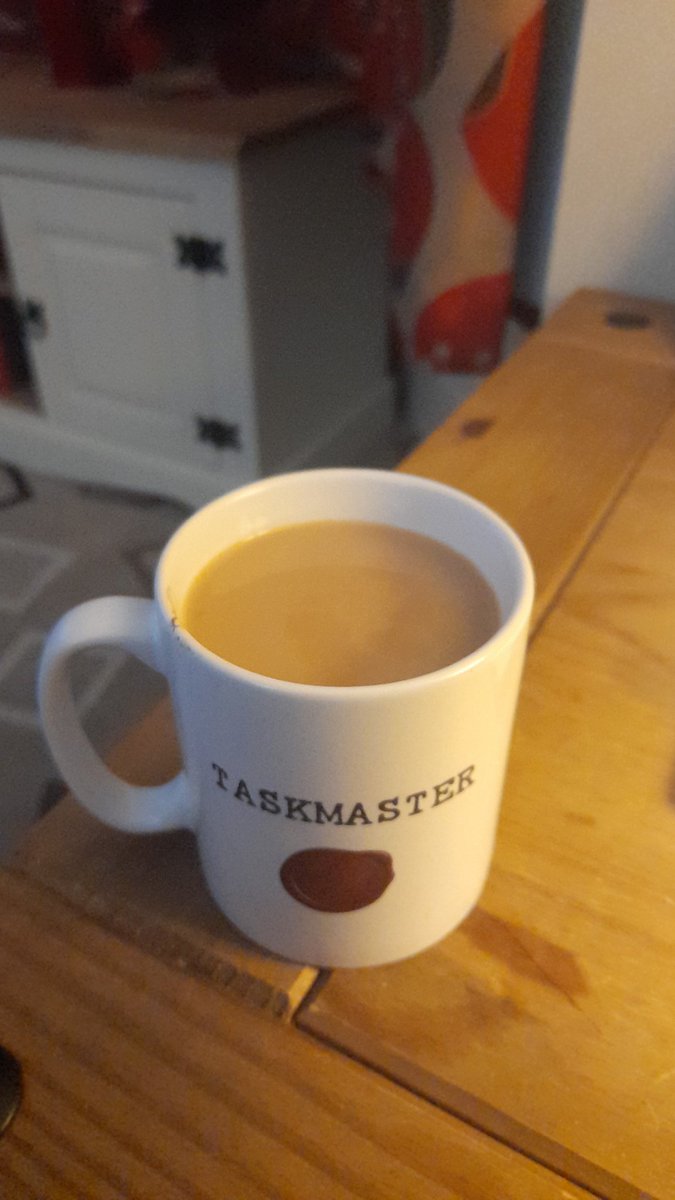chippers's tweet photo. A cuppa to celebrate the 100th episode of #taskmaster #alime https://t.co/uxHsYtBlO7