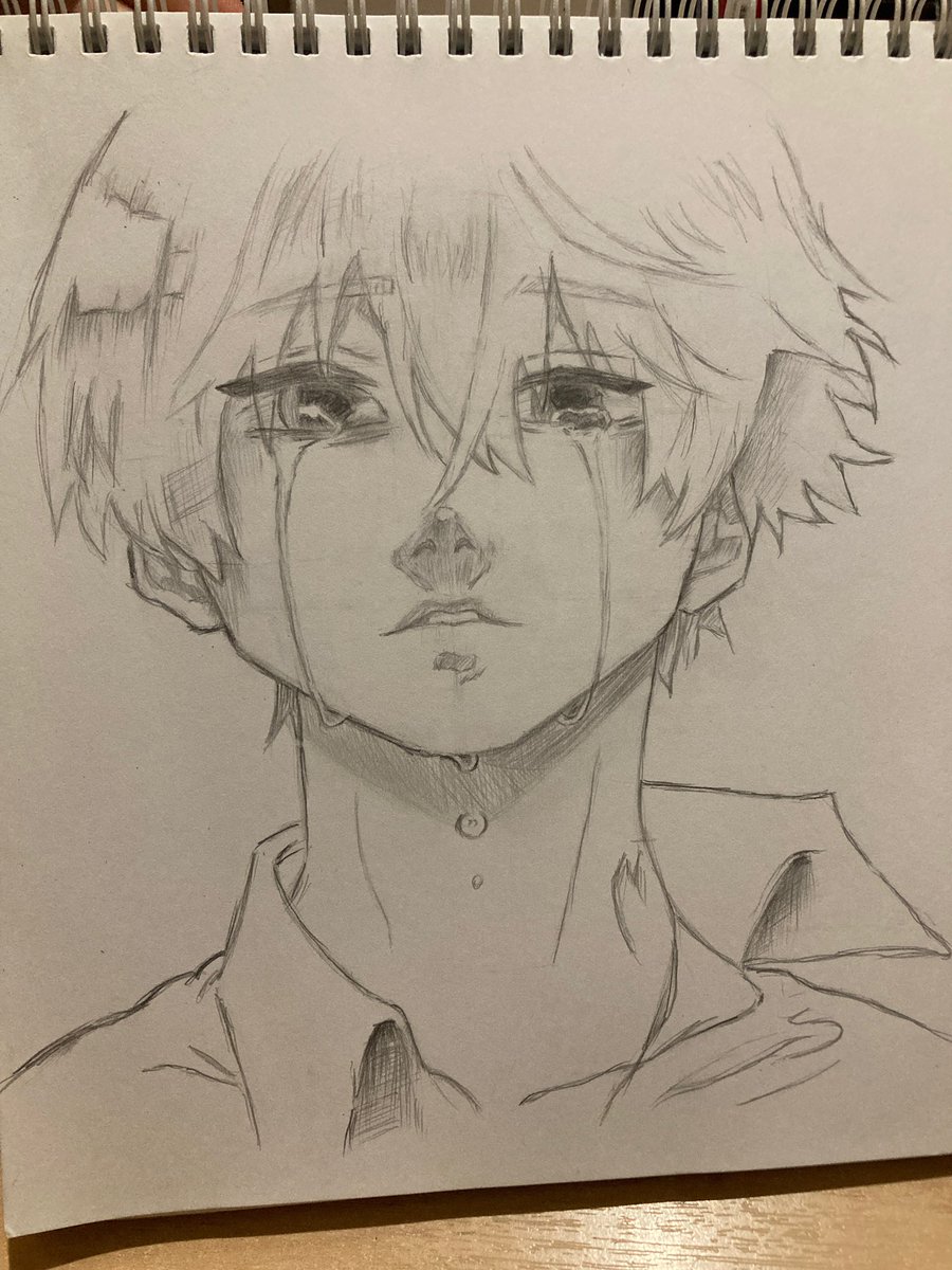 _alinotik_'s tweet photo. Наконец нарисовала… фух 😌 #аниме #рисунок #anime https://t.co/kBoA5BYcXS