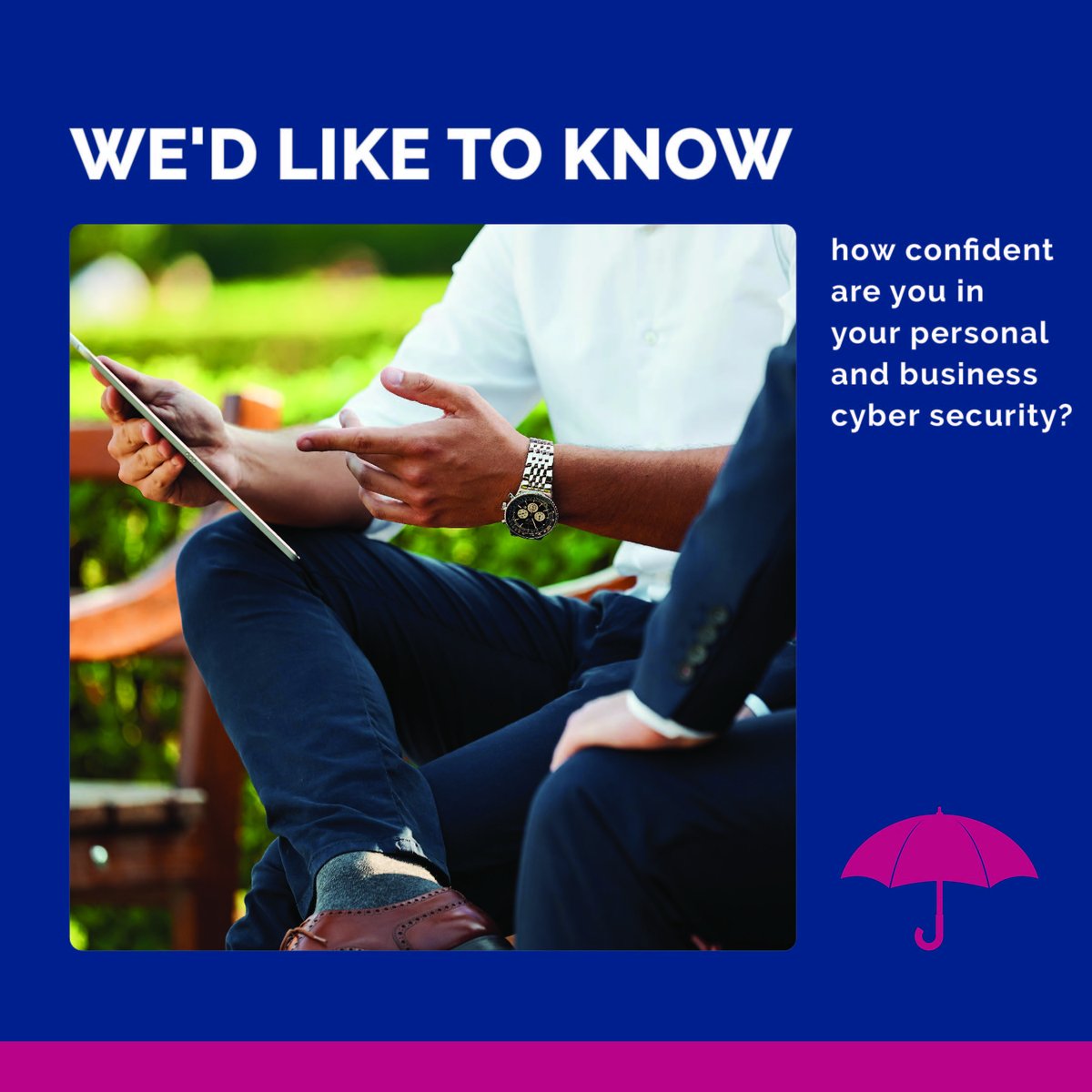 raneydaydesign's tweet photo. It's Get to Know Your Customers Day, & it's also #CyberSecurityAwarenessMonth, we'd like to know how confident are you about your personal & business cyber security. Drop a GIF to indicate how brave or scared you are about your digital security & privacy!
#RDD #RaneyDayDesign https://t.co/CTcCaqLzVo