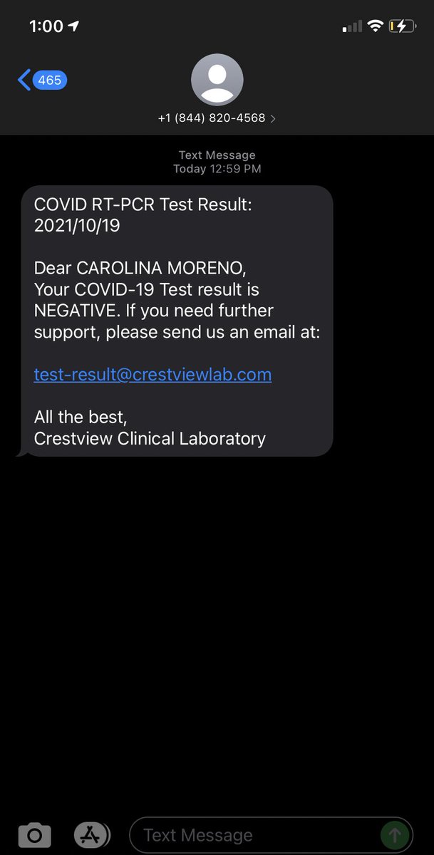 cacklator's tweet photo. hey carolina ❤️ i think you gave the wrong number, but you tested negative queen!!! https://t.co/w182FESZWV