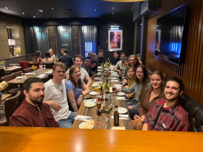 After 3 great weeks the <a href="/CDTLifETIME/">LifETIME-CDT</a> rotational training comes to an end in Birmingham. No better way to top it off than with a curry amongst friends! here’s to the future !