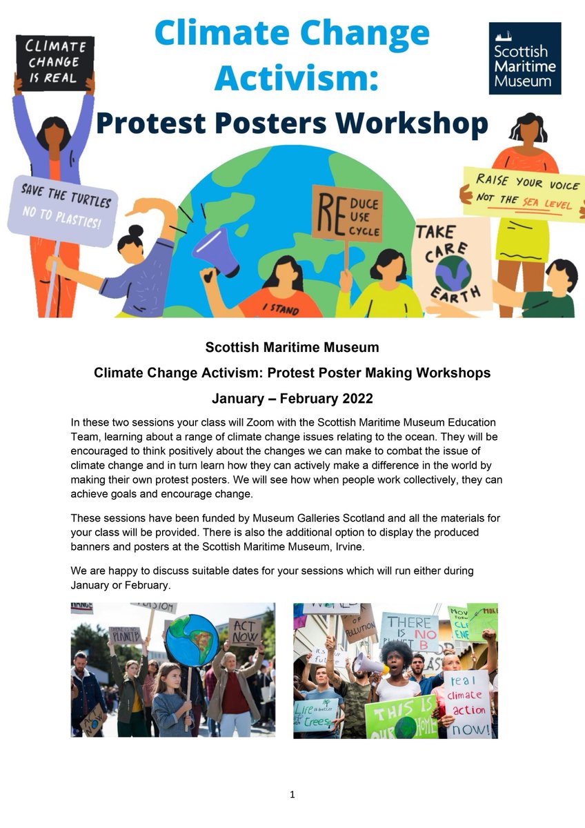 NAC_STEM's tweet photo. @Scotmaritime has this unique opportunity for 10 NAC primary schools. P5-7 pupils will learn about climate change issues relating to the ocean and work together to produce positive activism materials. Contact elliot@scotmaritime.org.uk to register. #COP26 @Lifebelowwater https://t.co/CXHh4LBvtp