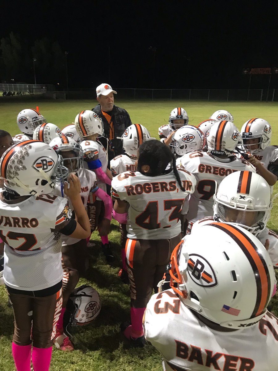 Love our little Browns team in OKC,OK.Made the playoffs and now "WERE In IT to WIN IT" ..brownsyouthorganization.org