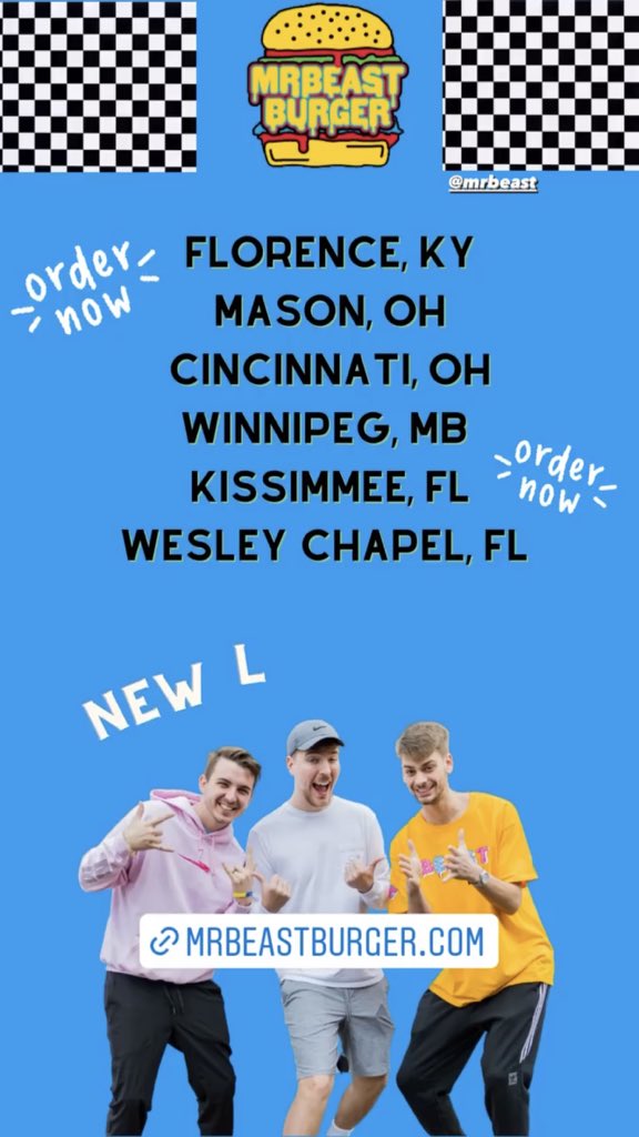 MrBeastUpdates's tweet photo. New Locations! https://t.co/g6yfPnXdhG