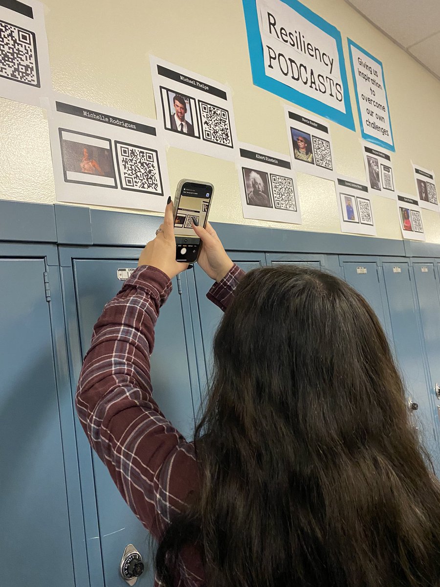 MrsLearman's tweet photo. As an ongoing project while reading Of Mice and Men, my students created podcasts featuring people who demonstrate resiliency. Today they had the opportunity to sample classmates’ podcasts. https://t.co/XMKMsQZ6x9