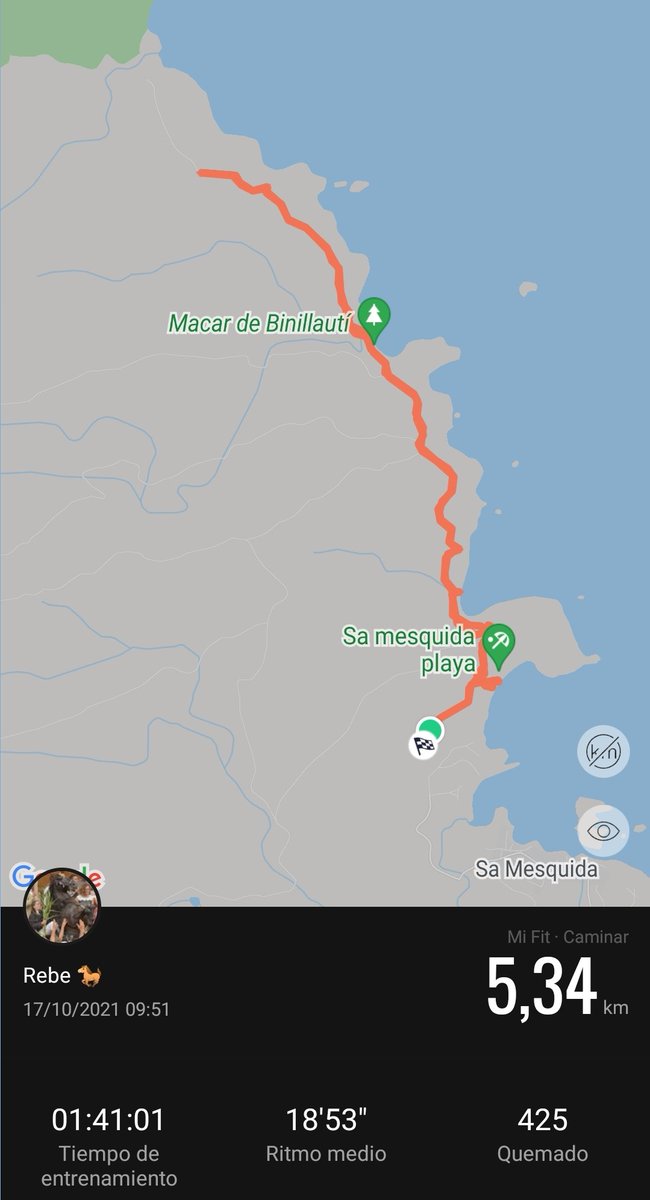rebeeemm's tweet photo. 2/7
Aquest cap de setmana abans d'anar a fer feinaz 🤵🏼‍♀️ vaig anar d'excursió en familia a Sa Mesquida. 🌊 Sa millor manera de començar es dia. ✨
#22121_uib @EFsaludable_UIB https://t.co/6p8GmYEaow