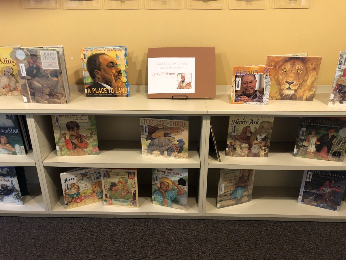 JodyStout10's tweet photo. Thank you Jerry Pinkney for all the beautiful books. You left us with so many good things. https://t.co/OK0KS5fjd9