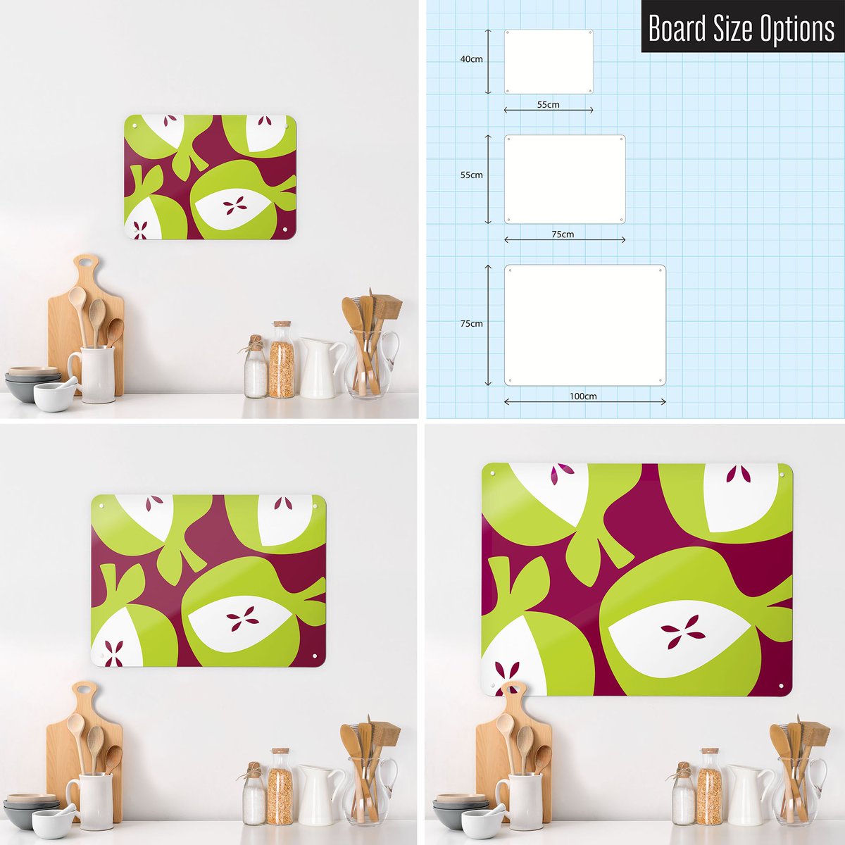 Did you have a lovely #AppleDay ?

We love apples all year round, well we are based in Somerset.

Take your pick Frome our red or green apple design magnetic notice board for a juicy pop of colour in the #kitchen or #workspace 

bit.ly/3prJYCq

#metalart #walldedcor 🍏🍎