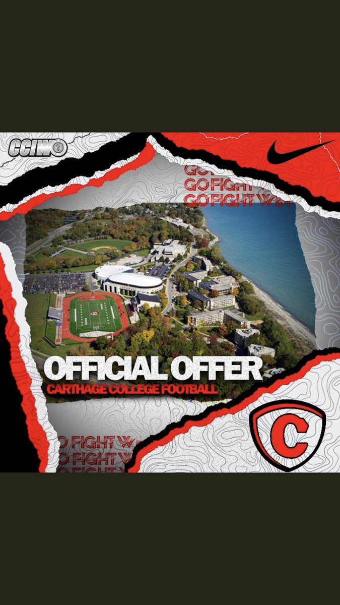 Blessed to receive my first offer from <a href="/Carthage_FB/">Carthage Football</a>