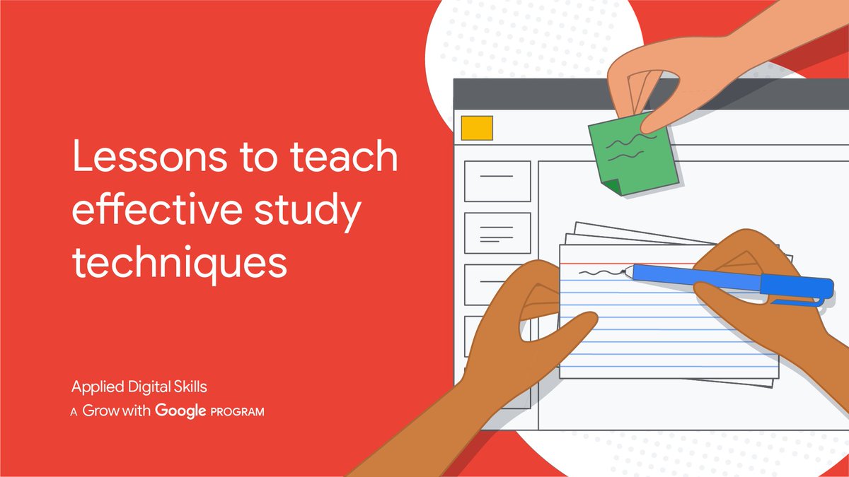 Check out #AppliedDigitalSkills lessons to teach students new ways to retain information 🧠 Memorization, annotation, and note-taking just got more creative → goo.gle/2ZeCHuU #GrowWithGoogle