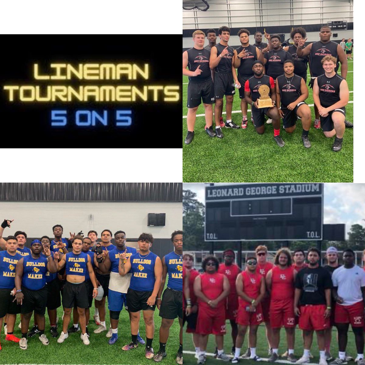 GabriellDTaylor's tweet photo. 🚨🚨🚨 Alaska Stand Up!!! You thought it was only about the skills positions and 7on7 comp! Nah the Phat Boyz gonna eat too! 5on5 Line competition is coming to Alaska. Raise your stalk Athletes! We are looking for the Kings of Trench’s them real Warriors. https://t.co/jYqtSdIWwJ