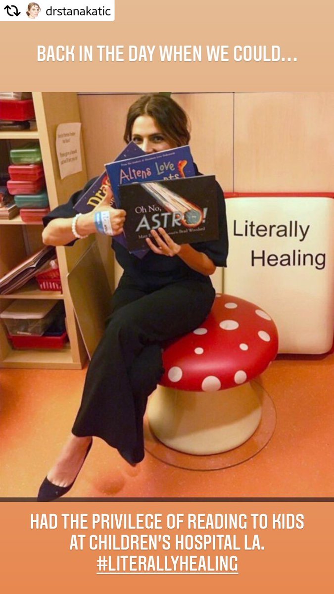 #Repost @Stana_Katic
•  •  •  •  • #Instagram Story 

'BACK IN THE DAY WHEN WE COULD....

#LITERALLYHEALING

HAD THE PRIVILEGE OF READING TO KIDS AT CHILDREN'S HOSPITAL LA. '
#StanaKatic