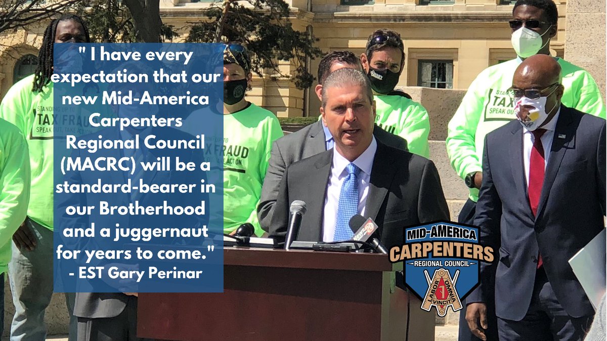 It’s official! The Chicago Regional Council of Carpenters is now the Mid-America Carpenters Regional Council!The change reflects our growing jurisdiction after our merger w/ the St. Louis-Kansas City Regional Council. Welcome to a new era. The best is yet to come!

#UBCProud