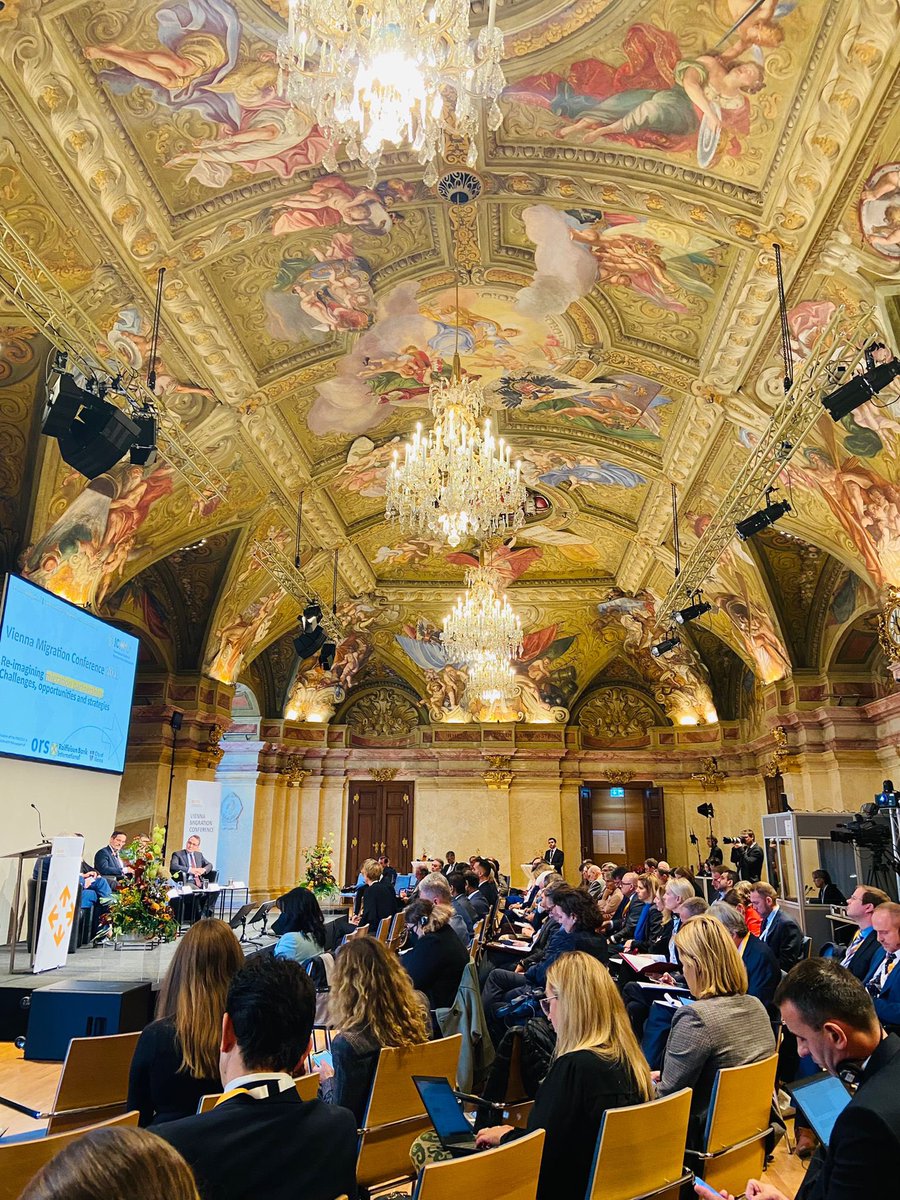 Great discussion and insights at this year's #ViennaMigConf ✨Focused on re-imagination of migration partnerships, talked about the need to deliver better migration and diaspora policies in the post-pandemic recovery.