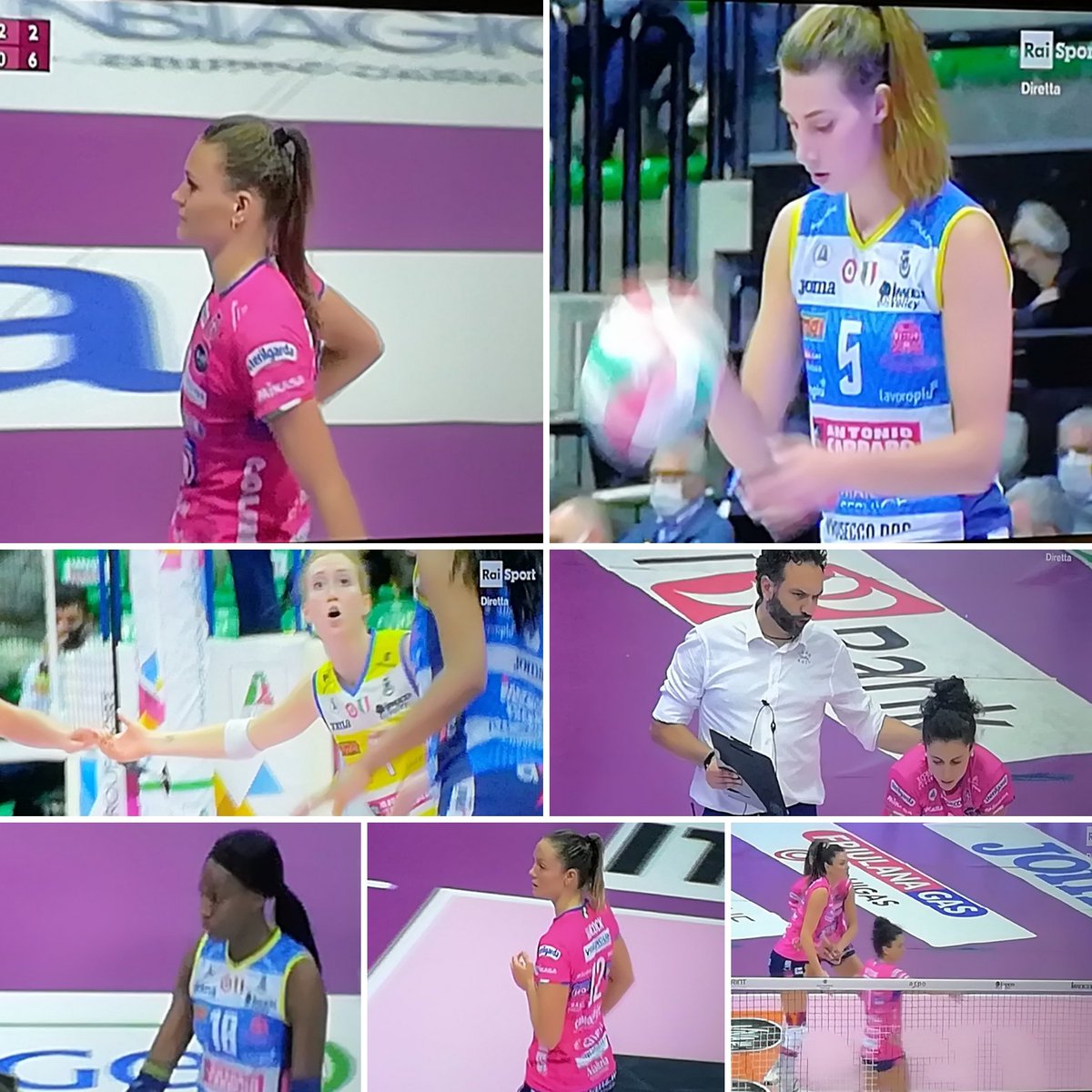 darkokerim's tweet photo. Vorrei che mi dicessi eXtrarotAzione come @PisaniGiulia lo dice su @RaiSport insieme a @marcofantasiatw 🤩 il derby d'Italia della @LegaVolleyFem è per @ImocoVolley 💛 contro @IGOR_Volley 💙 #connov 3-0 25-22;30-28;25-23 #ilovevolley https://t.co/LYpSdsl6IL