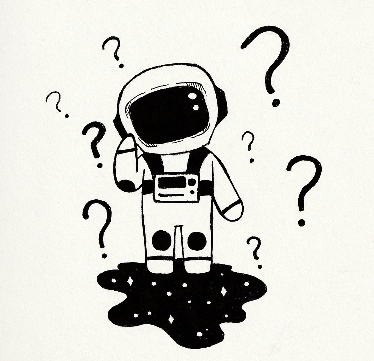 DreamNerdy's tweet photo. #inktober #giorno21 #confuso https://t.co/ksRkE8L2un