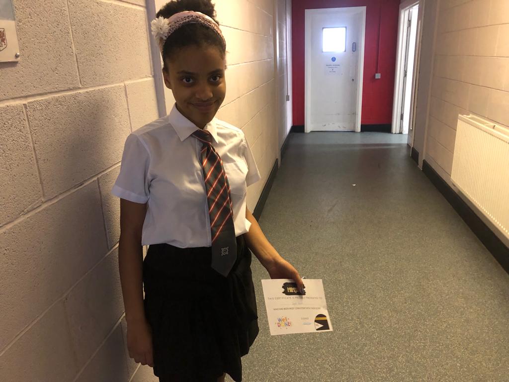 CantonianMaths's tweet photo. Our top year 8 Numeracy Ninja!  She is consistently top of our leaderboard! Well done!! #numeracyninja #numeracy https://t.co/qvZPjEMjOA