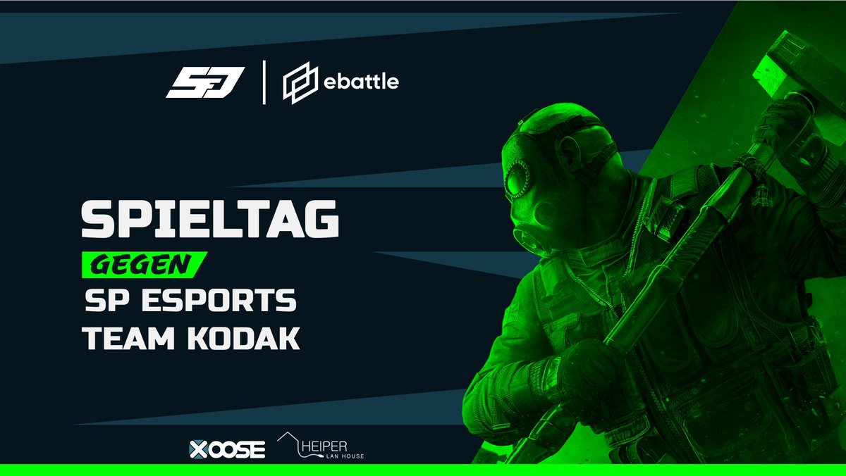 🍿#Matchday <a href="/ebattleGG/">ebattle.gg</a> 🍿

➡️ Vorletzter Spieltag in der #ebattle Challenger Series und unser Team muss nochmal Siegen um den Relegationsplatz zu sichern.

📺 tba
🆚 <a href="/SPEsports6/">SP ESPORT</a>
 🕰 21:30

 #esports #R6S #esportsteams #gaming #PlayStation #esportslife #rainbow6siege #RainbowSix