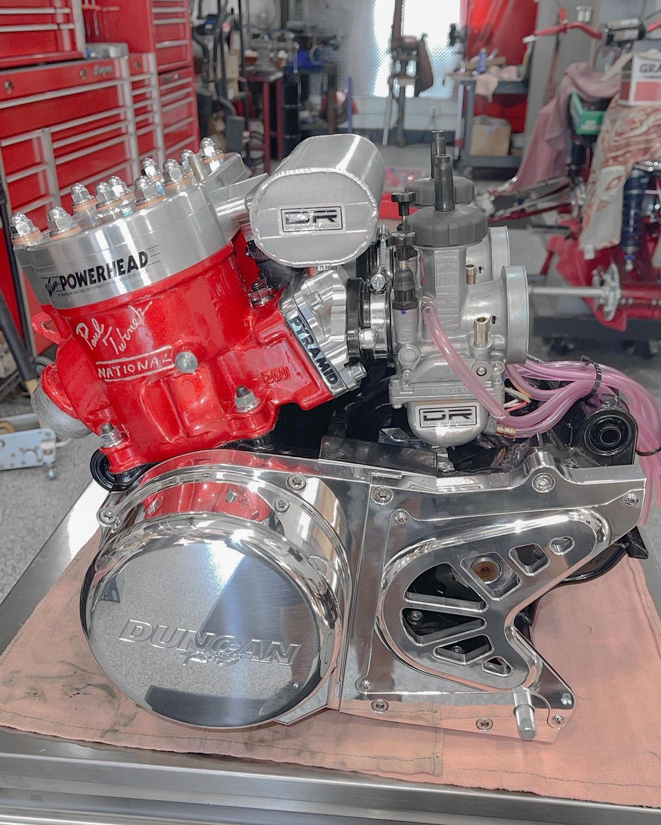 DuncanRacingInt's tweet image. Artwork going to Massachusetts
#YamahaBanshee Custom Engine Build for our client!
#custombuild #duncanracing