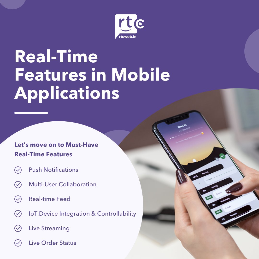 Do you have these in your app?

More on WebRTC at RTCWeb.in/blog

#Webrtc #RTCWeb #Mobileapp #Communication #Streaming #video #IoT