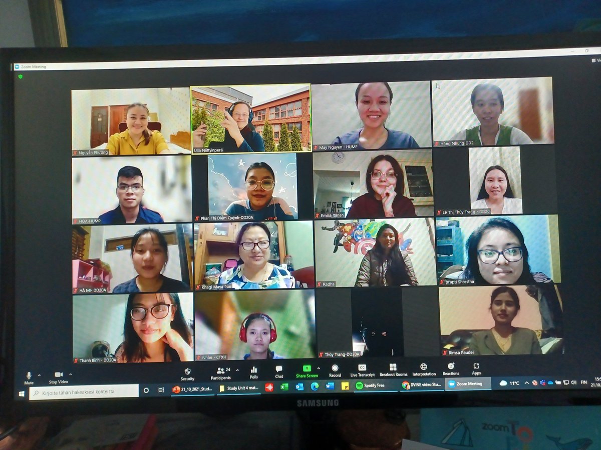 dvineproject's tweet photo. 💫 Dvine-project Study Unit 4 piloting: Communication with persons with disabilities 💫 @DiakAmk #dvineproject #dvinenow @HueUniversity @ErasmusplusFI @Erasmus_Project https://t.co/Ou5p7OKlZP