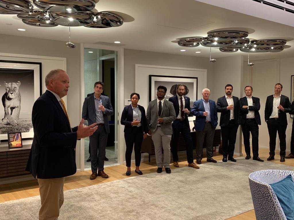 trevor4change's tweet photo. A fascinating day with sport/industry leaders in NYC - great to see the admirable work of @InvestNI firsthand. Huge thanks to @PlayRugbyUSA and @UKinNewYork for hosting. https://t.co/WQUt5Wrm9f