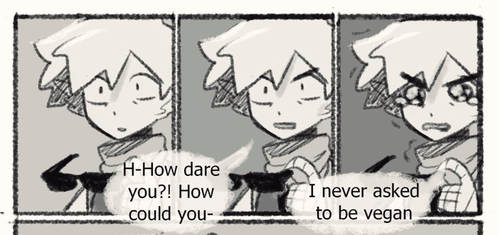 I drew the one shot mainly to make these panels, that's all. 