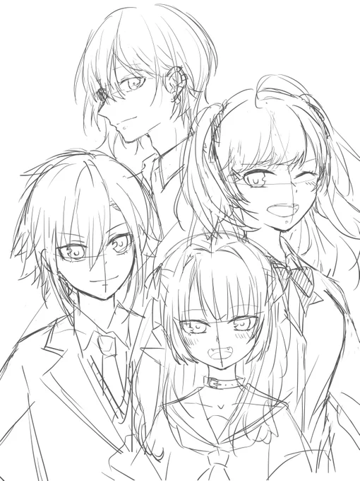 余韻に浸りながら衝動的に落書き。まじで神メンツな企画w毎週見たい

#MediBang 
