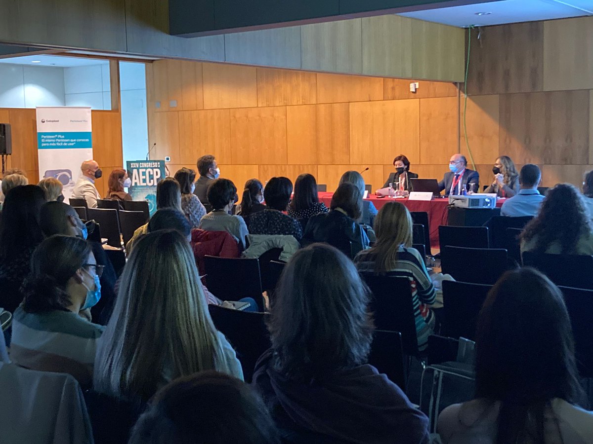 ColoplastCC's tweet photo. Hoy se ha celebrado el Curso de #Enfermería Colorrectal patrocinado por Coloplast en el marco del XXIV Congreso AECP. ¡Gracias a todos los profesionales que han participado en esta actividad para impulsar la formación y especialización enfermera! #rnaecp2021 https://t.co/a6VD09SpWl