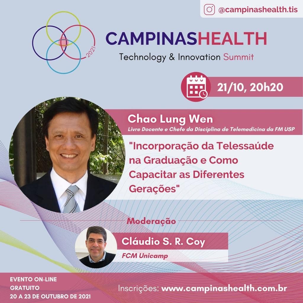 DFmusp's tweet photo. Divulgação de evento com a participação do Prof. Dr. Chao Lung Wen, orientador do nosso programa. https://t.co/nvygPWu5UC