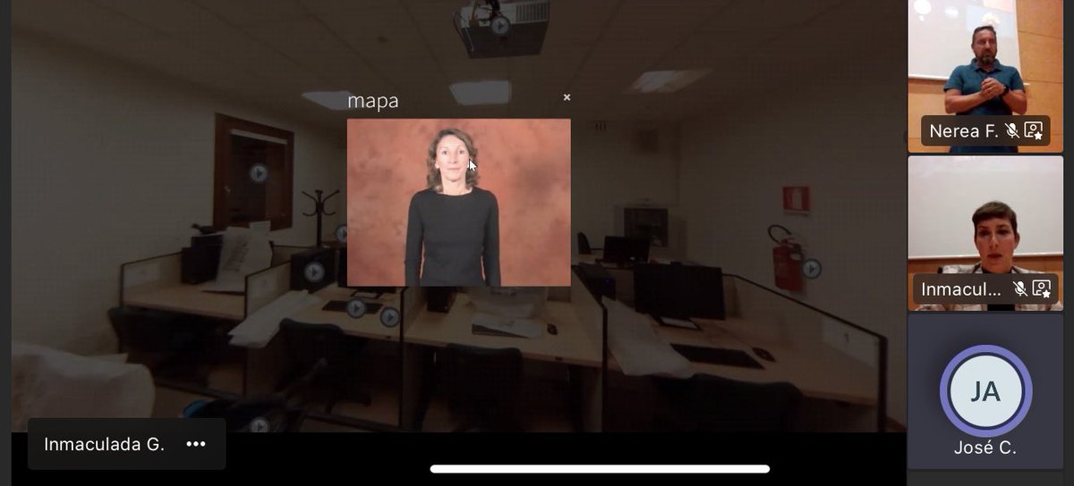 “Pasen y vean” el Diccionario multilingüe de lenguas de signos 
Presentado en el Multiplier event del proyecto Erasmus+ Spread the sign 360º en el Marco Congreso Univ. Inter. de Traducción e Interpretación de Lenguas de Signos <a href="/raycoilse/">Rayco H. González Montesino 🇮🇨</a> <a href="/gradoLSE_URJC/">Grado LSE URJC</a> <a href="/rmorenoro/">Ricardo Moreno-Rodriguez</a> <a href="/Silvia_SaaRod/">Silvia Saavedra Rodríguez</a>