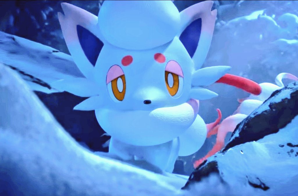 GamesCage_'s tweet photo. ZORUA/ZOROARK CONTINUES TO BE ONE OF THE BEST POKÉMON DESIGNS.

LOVE THE HISUIAN LOOK😭💜 https://t.co/CairBEckYF