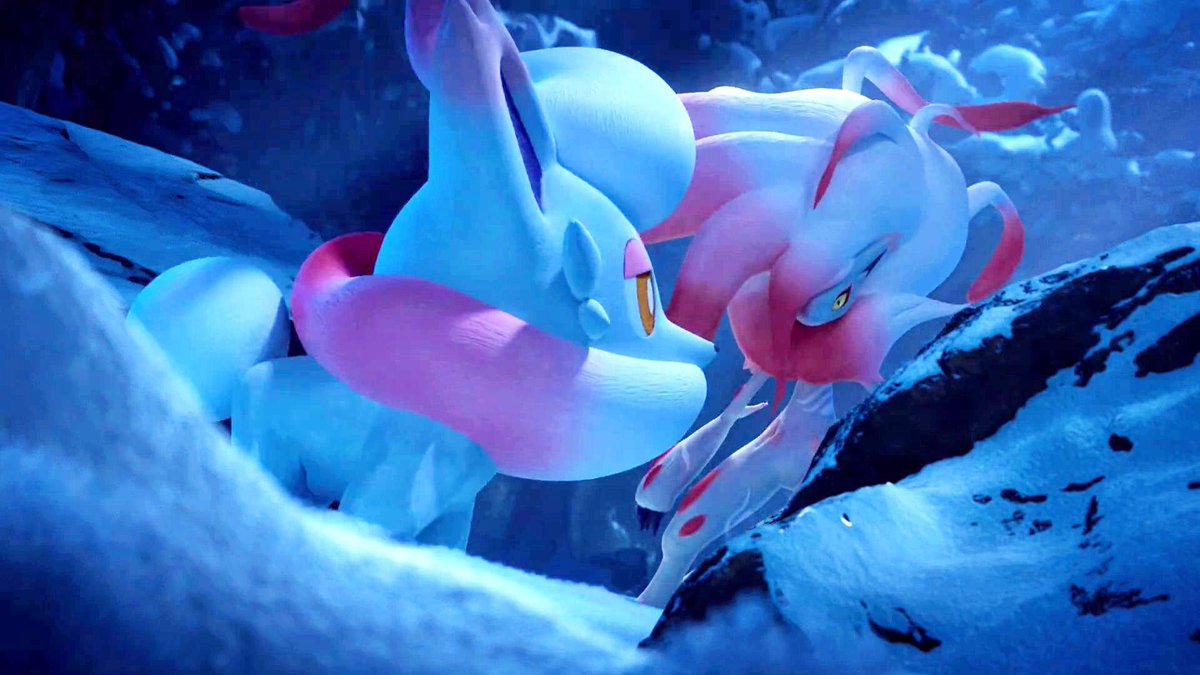 GamesCage_'s tweet photo. ZORUA/ZOROARK CONTINUES TO BE ONE OF THE BEST POKÉMON DESIGNS.

LOVE THE HISUIAN LOOK😭💜 https://t.co/CairBEckYF