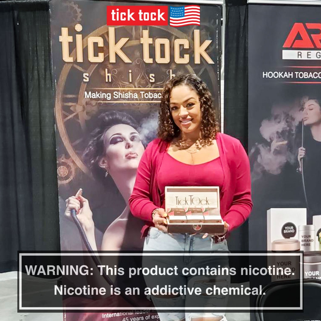 ticktockshisha's tweet photo. We are pleased to have you 🙏 in the Tick Tock shish booth at HEW USA'S LARGEST HOOKAH EXPO trade show 🙏
.⁠
.⁠
#TickTockShisha #ticktockshishausa #hookah #shisha #vape #hookahbar #hookahgirls #hookahgram #hookahholics #hookahking #hookahlounge #hookahlovers https://t.co/V1zqFiN0s3