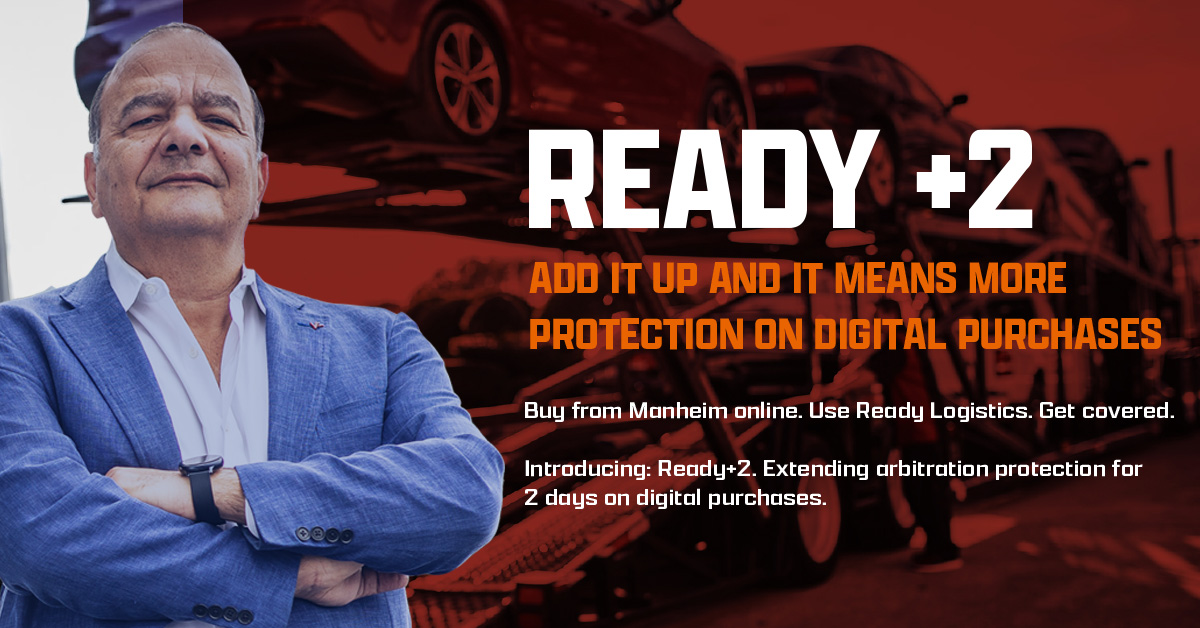 ReadyLogistics's tweet photo. Buy from Manheim online. Use Ready Logistics. Get covered.
We call it Ready+2. Get more protection on your digital purchases.

Learn More: https://t.co/owfELOsuJK https://t.co/XrnTgpIxSE