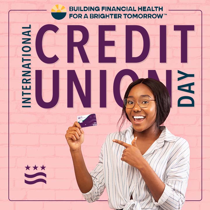 DCCreditUnion's tweet photo. This October 21, DC Credit Union will join more than 86,000 credit unions from 118 countries to celebrate the 73rd anniversary of International Credit Union Day. 
#internationalcreditunionday2021 #dccreditunion #affordablebanking  #coop #worldcouncilofcreditunion #woccu  #icuday https://t.co/MMveK5YPAq