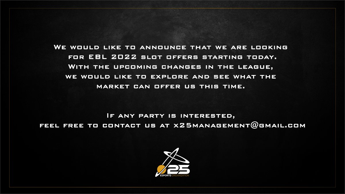 X25 Text x25 Esports (@x25Esports) / Posts / X